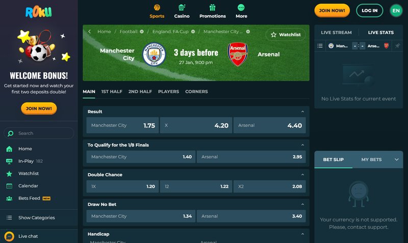 Best rokubet bonus in Portugal